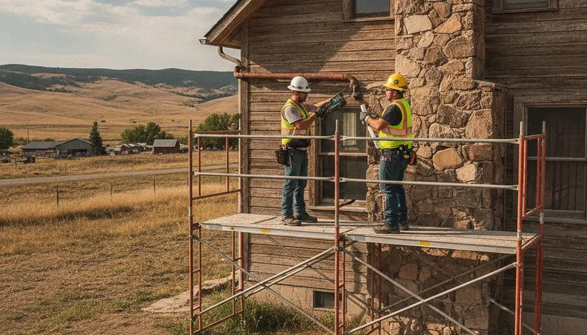 Plumber repairing pipes in Billings, MT for reliable plumbing repair services