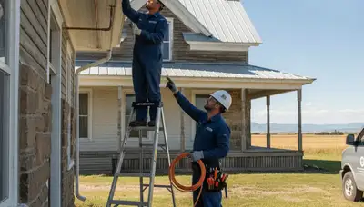 Billings, MT plumber repairing a leak for local plumbing repair service