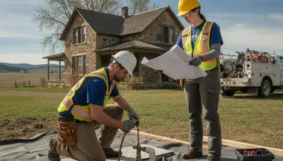 Plumber repairing a leak in Billings, MT for residential plumbing service