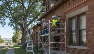 Plumber repairing a leak in Billings, MT, for residential plumbing service