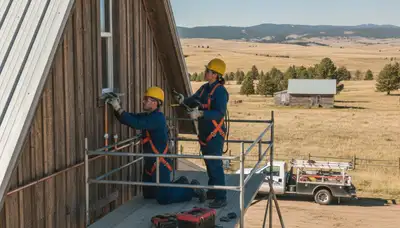 Plumber repairing pipes in Billings, MT for residential plumbing service