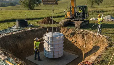 Septic tank installation for Billings, MT homes by On Call Plumbers