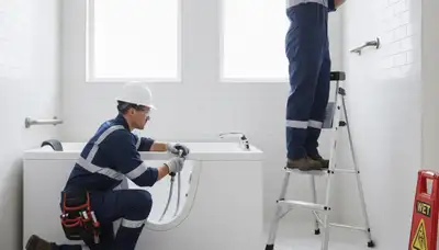 Walk-in tub installation by On Call Plumbers for Billings, MT homes with safe, accessible bathing